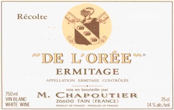 Rượu vang trằng M. Chapoutier Ermitage de l'Oree Blanc 2001