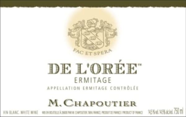 Rượu vang trằng M. Chapoutier Ermitage de l'Oree Blanc 2006