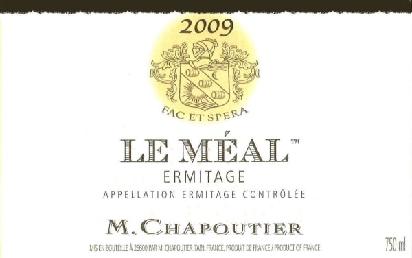 Rượu vang đỏ M. Chapoutier Ermitage Le Meal 2009