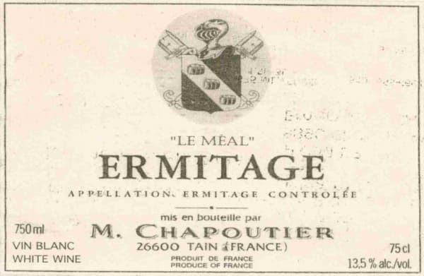 Rượu vang trằng M. Chapoutier Ermitage Le Meal Blanc 1997