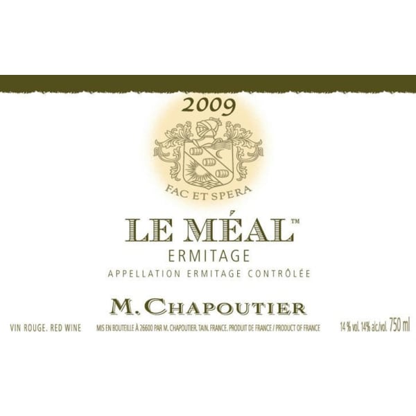 Rượu vang trằng M. Chapoutier Ermitage Le Meal Blanc 2009