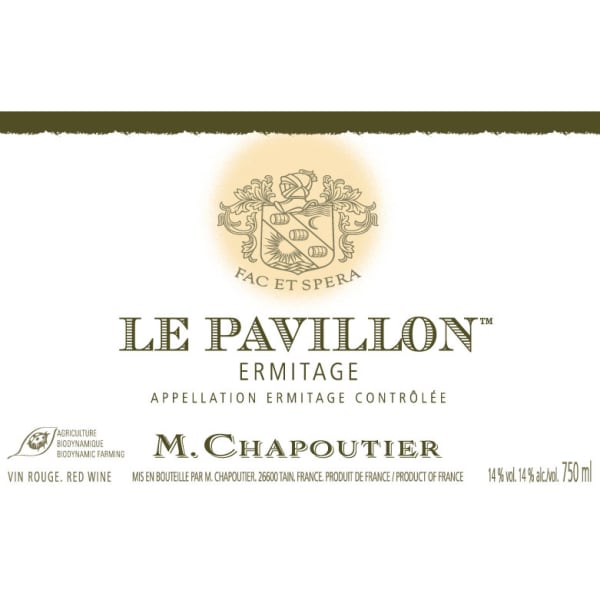 Rượu vang đỏ M. Chapoutier Ermitage Le Pavillon (chai Magnum 1,5 lít) 2003