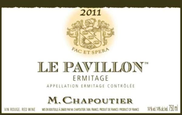 Rượu vang đỏ M. Chapoutier Ermitage Le Pavillon 2011
