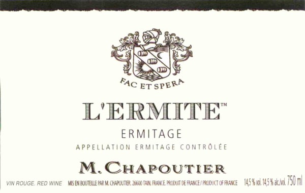 Rượu vang đỏ M. Chapoutier Ermitage l'Ermite (chai Magnum 1,5 lít) 2006