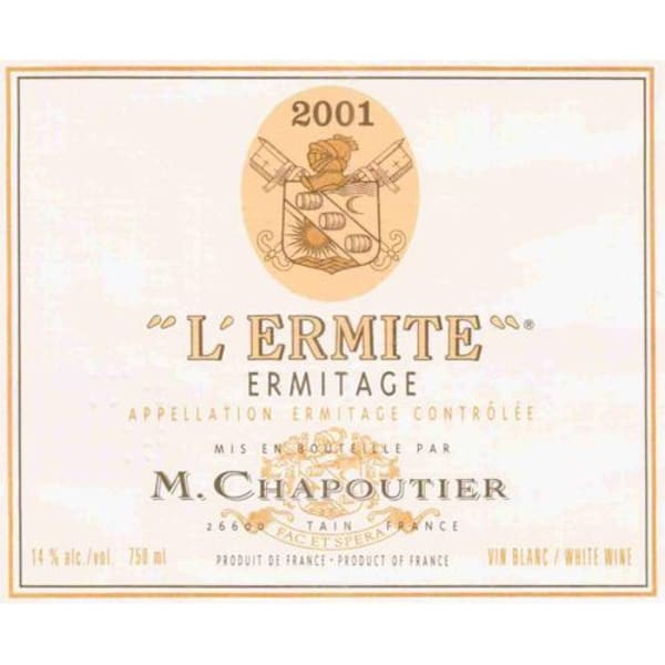 Rượu vang đỏ M. Chapoutier Ermitage l'Ermite 2001