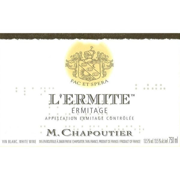 Rượu vang trằng M. Chapoutier Ermitage l'Ermite Blanc 2007
