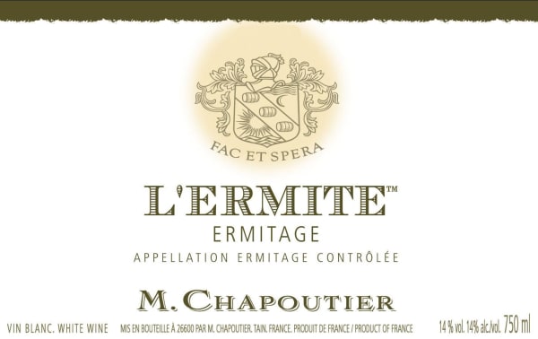 Rượu vang trằng M. Chapoutier Ermitage l'Ermite Blanc 2011