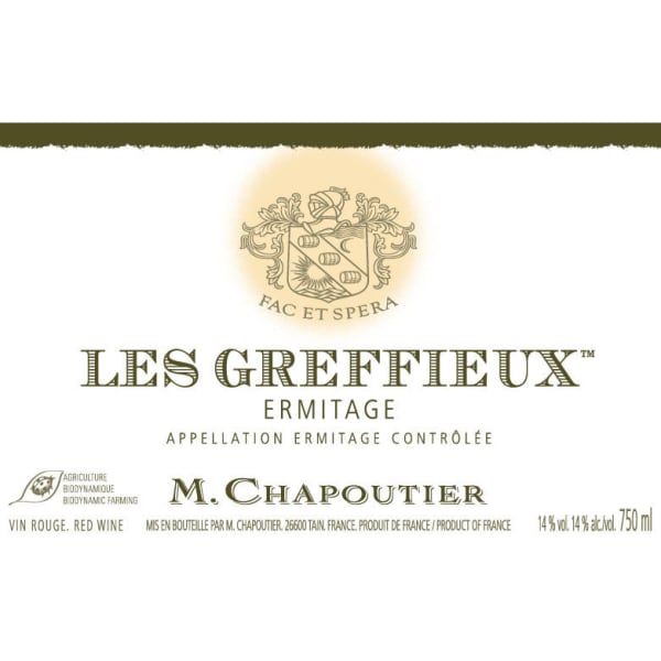 Rượu vang đỏ M. Chapoutier Ermitage Les Greffieux 2014