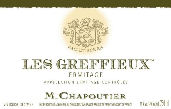 Rượu vang đỏ M. Chapoutier Ermitage Les Greffieux 2018