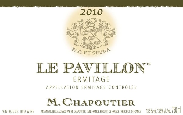 Rượu vang đỏ M. Chapoutier Le Pavillon Ermitage 2010