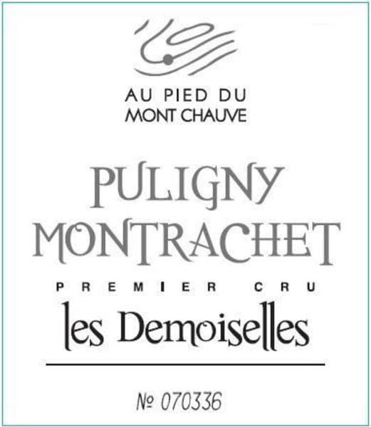 Rượu vang trằng M. Picard Au Pied du Mont Chauve Puligny Montrachet Les Demoiselles 2015
