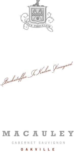 Rượu vang đỏ Macauley Beckstoffer To Kalon Cabernet Sauvignon 2014