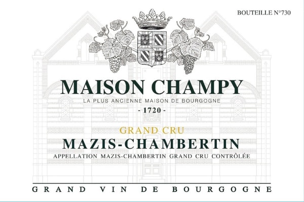 Rượu vang đỏ Maison Champy Mazis Chambertin Grand Cru 2011