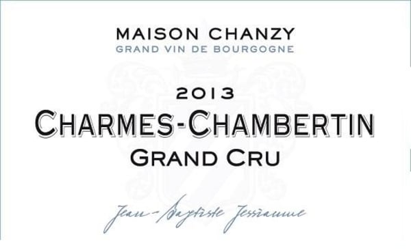 Rượu vang đỏ Maison Chanzy Charmes-Chambertin Grand Cru 2013