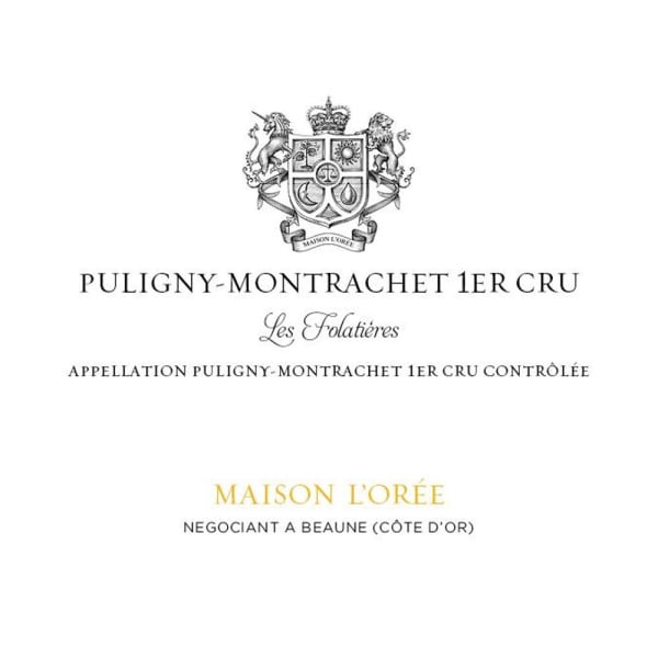 Rượu vang trằng Maison L'Oree Puligny-Montrachet Les Folatieres 2010