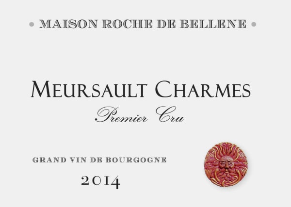 Rượu vang trằng Maison Roche de Bellene Meursault Charmes Premier Cru 2014