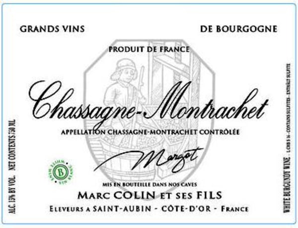 Rượu vang trằng Marc Colin Chassagne-Montrachet Cuvee Margot 2019