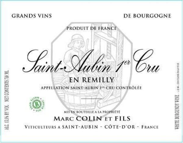 Rượu vang trằng Marc Colin Saint-Aubin En Remilly Premier Cru 2020