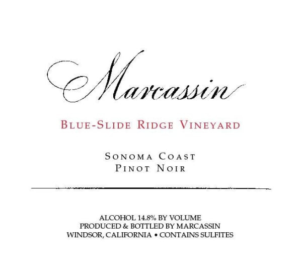 Rượu vang đỏ Marcassin Blue Slide Ridge Pinot Noir 1999