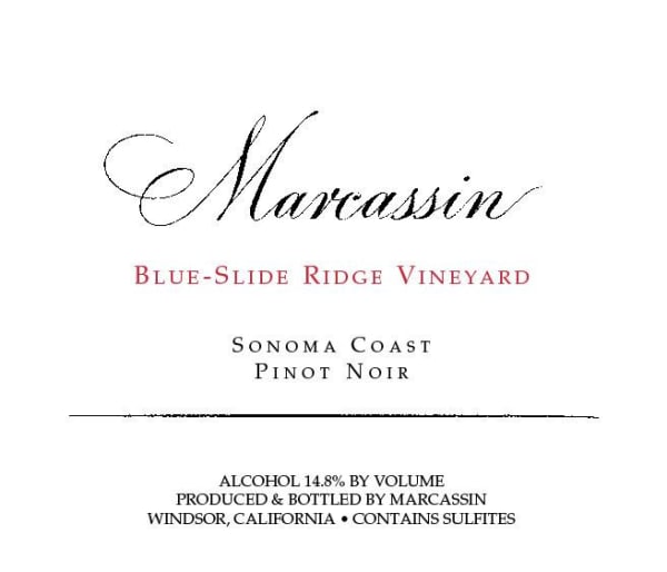Rượu vang đỏ Marcassin Blue Slide Ridge Pinot Noir 2004