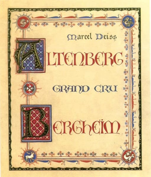 Rượu vang trằng Marcel Deiss Altenberg de Bergheim Grand Cru 2017