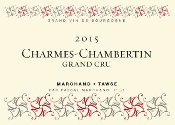 Rượu vang đỏ Marchand-Tawse Charmes-Chambertin Grand Cru 2015