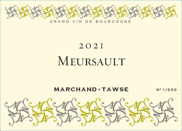 Rượu vang trằng Marchand-Tawse Meursault 2021