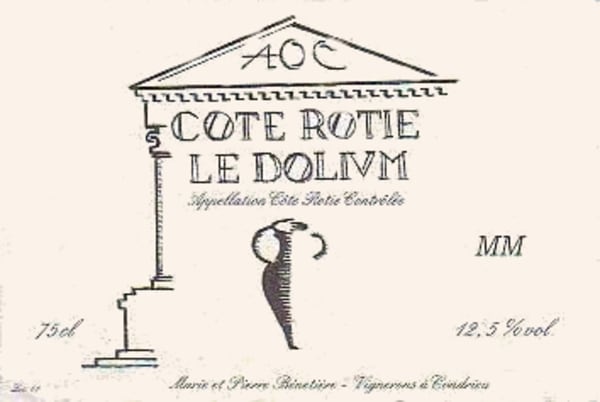Rượu vang đỏ Marie et Pierre Benetiere Cote Rotie Le Dolium 2010