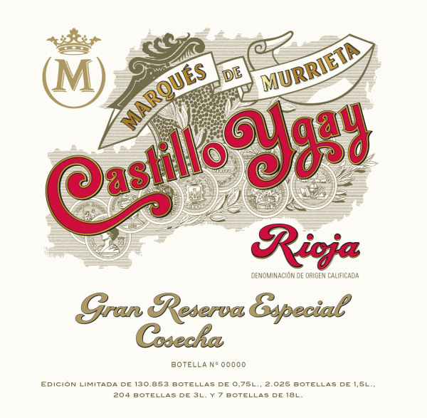 Rượu vang đỏ Marques de Murrieta Castillo Ygay Gran Reserva Especial 2011