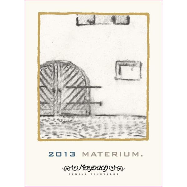 Rượu vang đỏ Maybach Family Vineyards Materium (375ML half-bottle) 2013