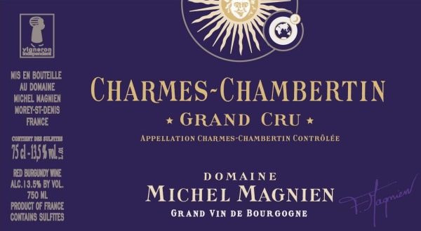 Rượu vang đỏ Michel Magnien Charmes-Chambertin Grand Cru 2017