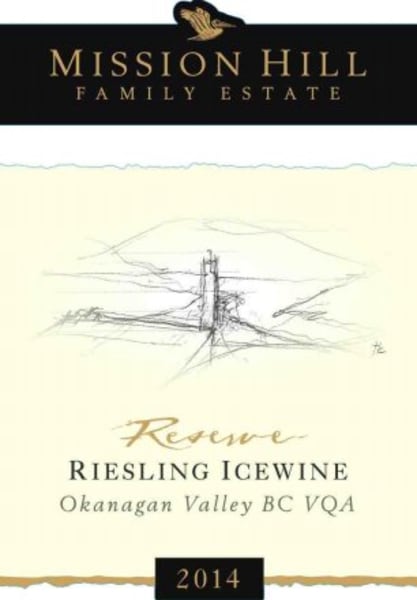 Rượu vang trằng Mission Hill Icewine Reserve Riesling 2014