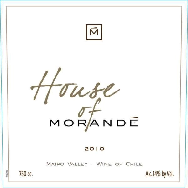 Rượu vang đỏ Morande House of Morande 2010