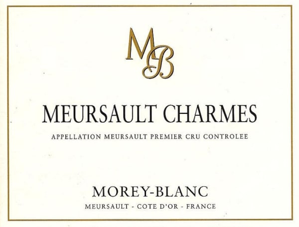 Rượu vang trằng Morey-Blanc Meursault Charmes Premier Cru 2010