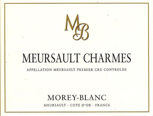 Rượu vang trằng Morey-Blanc Meursault Charmes Premier Cru 2012