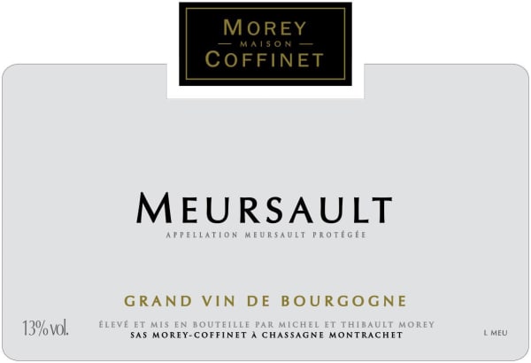 Rượu vang trằng Morey-Coffinet Meursault 2019