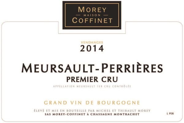 Rượu vang trằng Morey-Coffinet Meursault-Perrieres 2014