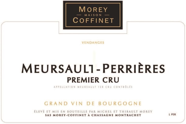 Rượu vang trằng Morey-Coffinet Meursault-Perrieres 2015