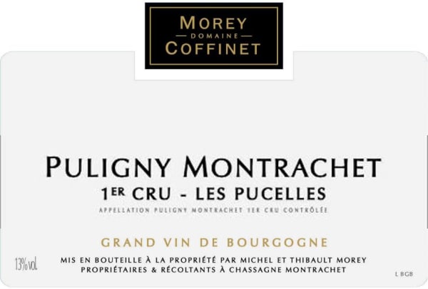 Rượu vang trằng Morey-Coffinet Puligny-Montrachet Les Pucelles Premier Cru 2021