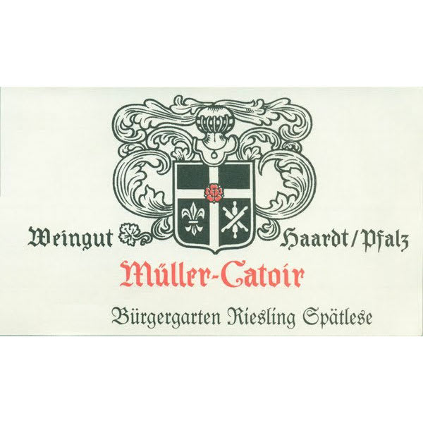Rượu vang trằng Muller-Catoir Haardter Burgergarten Riesling Spatlese 2005