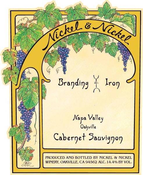 Rượu vang đỏ Nickel & Nickel Branding Iron Cabernet Sauvignon (chai Magnum 1,5 lít) 2016