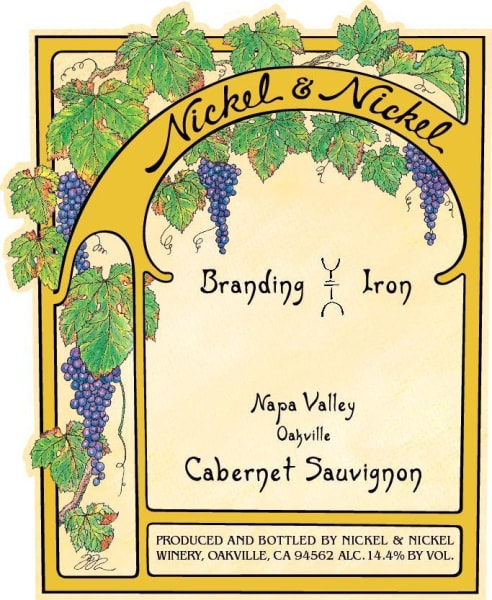 Rượu vang đỏ Nickel & Nickel Branding Iron Cabernet Sauvignon (chai Magnum 1,5 lít) 2018