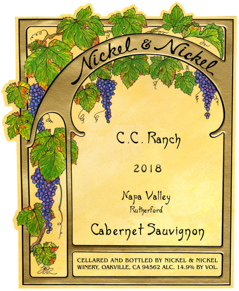 Rượu vang đỏ Nickel & Nickel C.C. Ranch Cabernet Sauvignon (chai Magnum 1,5 lít) 2018