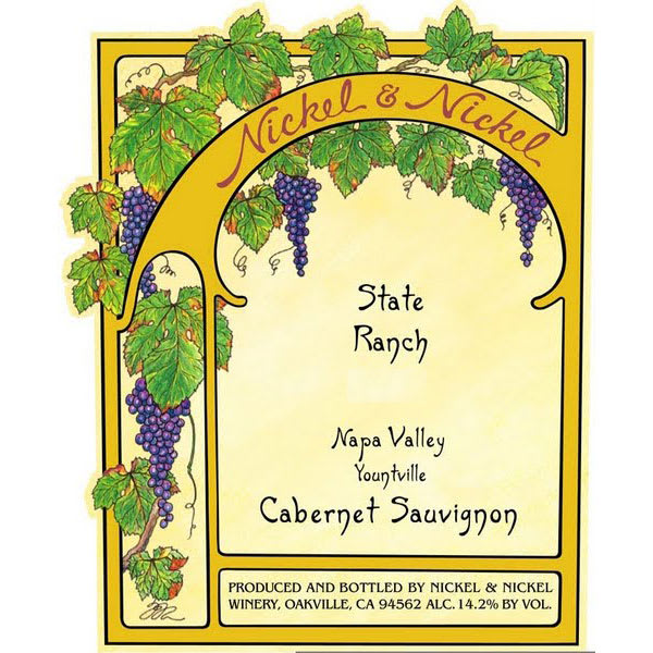 Rượu vang đỏ Nickel & Nickel State Ranch Cabernet Sauvignon (chai Magnum 1,5 lít) 2013