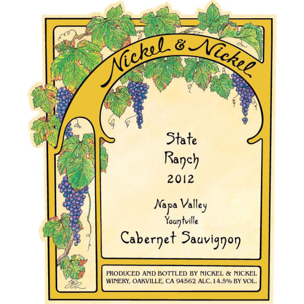 Rượu vang đỏ Nickel & Nickel State Ranch Cabernet Sauvignon (3 lít) 2012