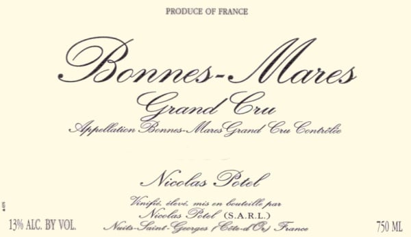 Rượu vang đỏ Nicolas Potel Bonnes-Mares Grand Cru (scuffed label) 2003
