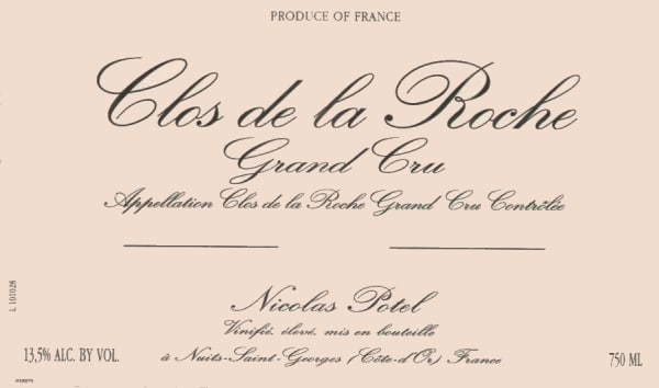 Rượu vang đỏ Nicolas Potel Clos de la Roche Grand Cru 2002
