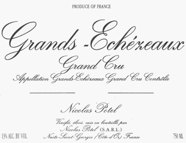 Rượu vang đỏ Nicolas Potel Grands-Echezeaux Grand Cru 2005