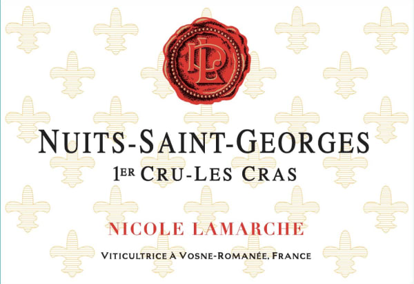 Rượu vang đỏ Nicole Lamarche Nuits-St-Georges Les Cras Premier Cru 2018