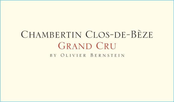 Rượu vang đỏ Olivier Bernstein Chambertin Clos de Beze Grand Cru 2014